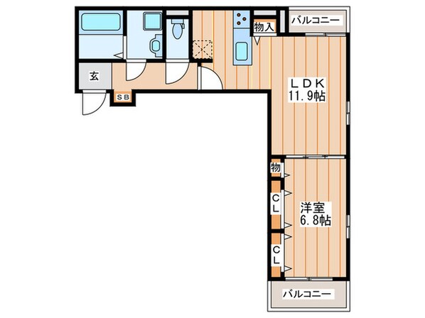 メゾン　サンリットの物件間取画像